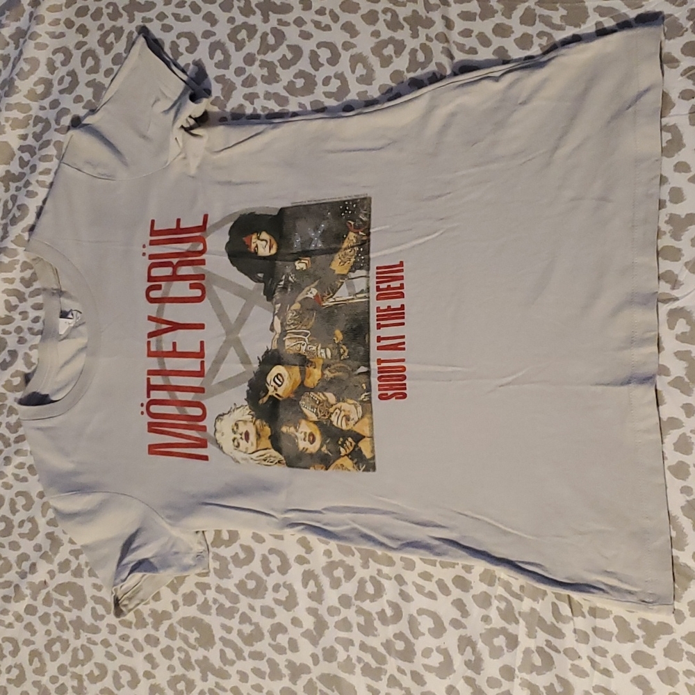 Motley Crue Shout At The Devil Concert Tee